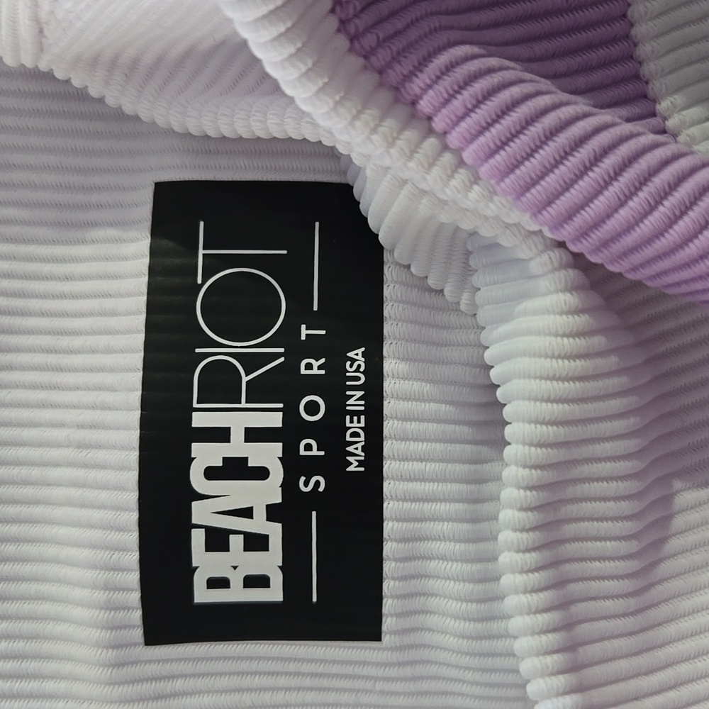 Beach Riot Samantha Rib Colorblock Bike‎ Shorts Size S - Picture 5 of 14